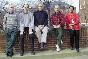 Photo of Section members at the beginning of 2001