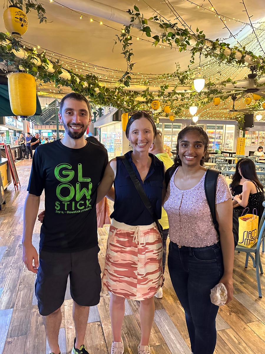 NIDDK Section on Regulatory RNAs lab members at the RNA Society in Singapore.