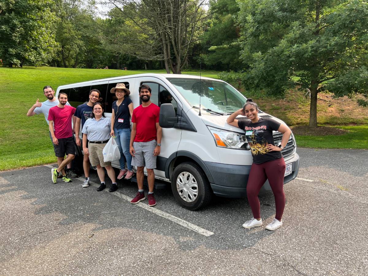 NIDDK Section on Regulatory RNAs lab members at the NIH RNA-day picnic.