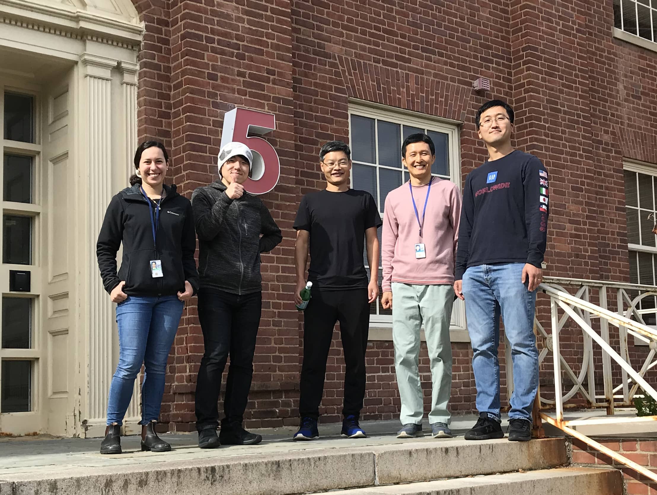 Photo of the Single-Molecule Biophysics Section in 2021.